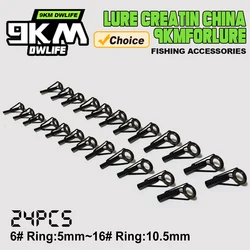 Anillos reparación caña pesca – Acero inoxidable cerámica