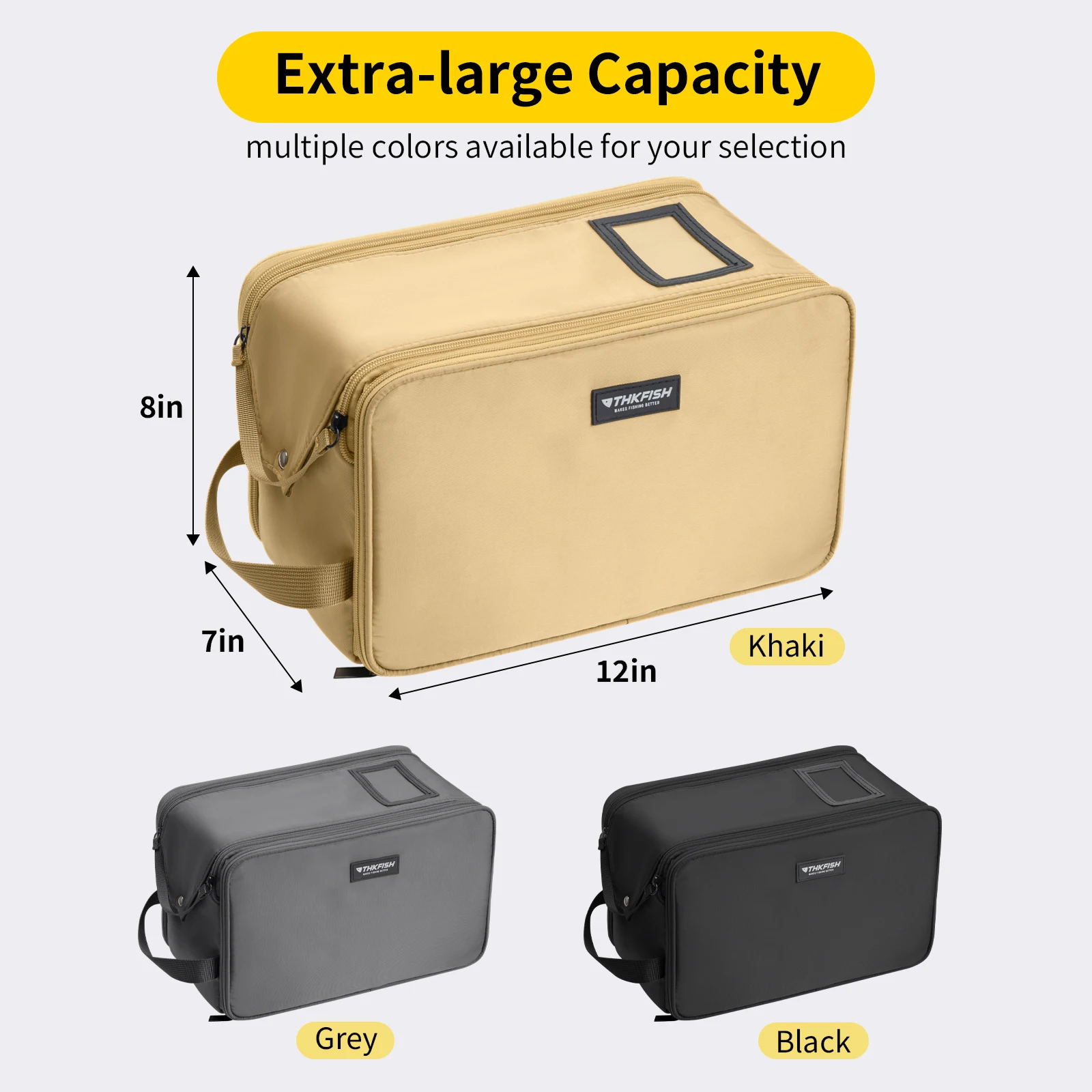 Bolsa Señuelos THKFISH – Impermeable, portátil y gran capacidad - imagen 3