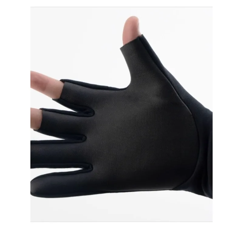 Guantes de pesca tres dedos impermeables con cierre titanio - imagen 4
