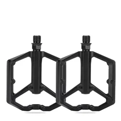 Pedales de bicicleta de aleación de aluminio para bicicletas de carretera y de montaña Pedal de bicicleta ligero y duradero con rodamientos lisos ﻿