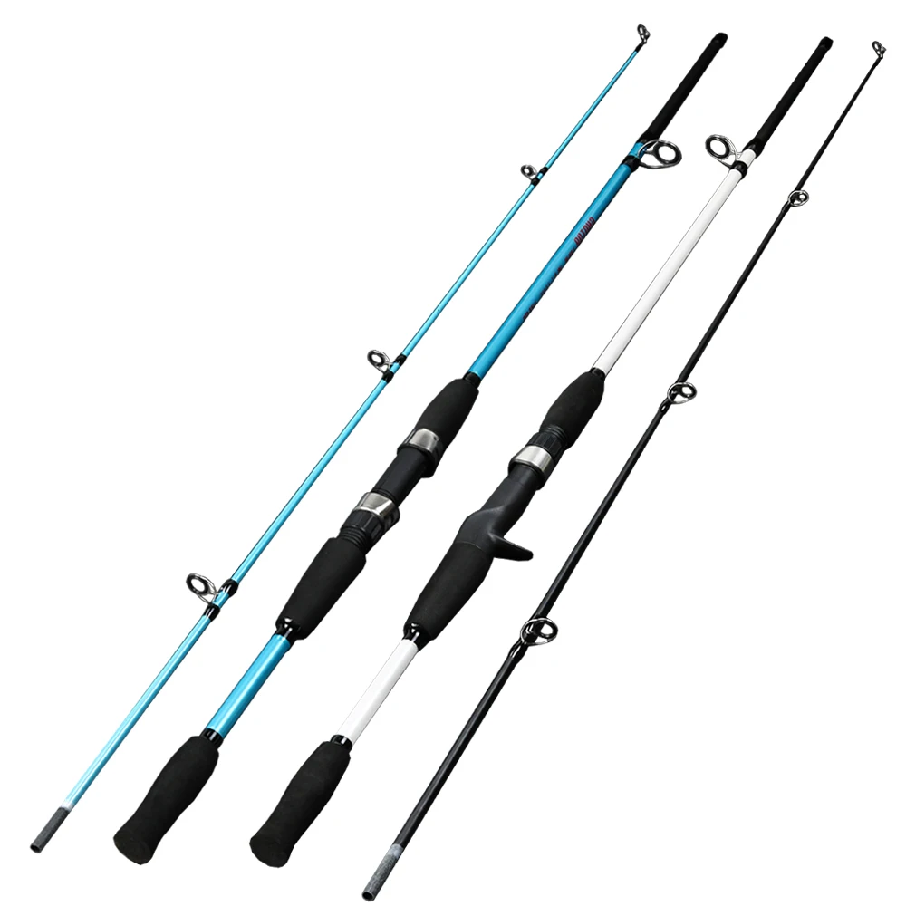 Caña giratoria de carbono para señuelo de carpa, 1,5 m, 1,8 m, peso 3-21g, potencia M - imagen 2