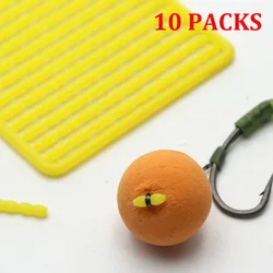 Micro tapón y cuentas tope para aparejo de carpa