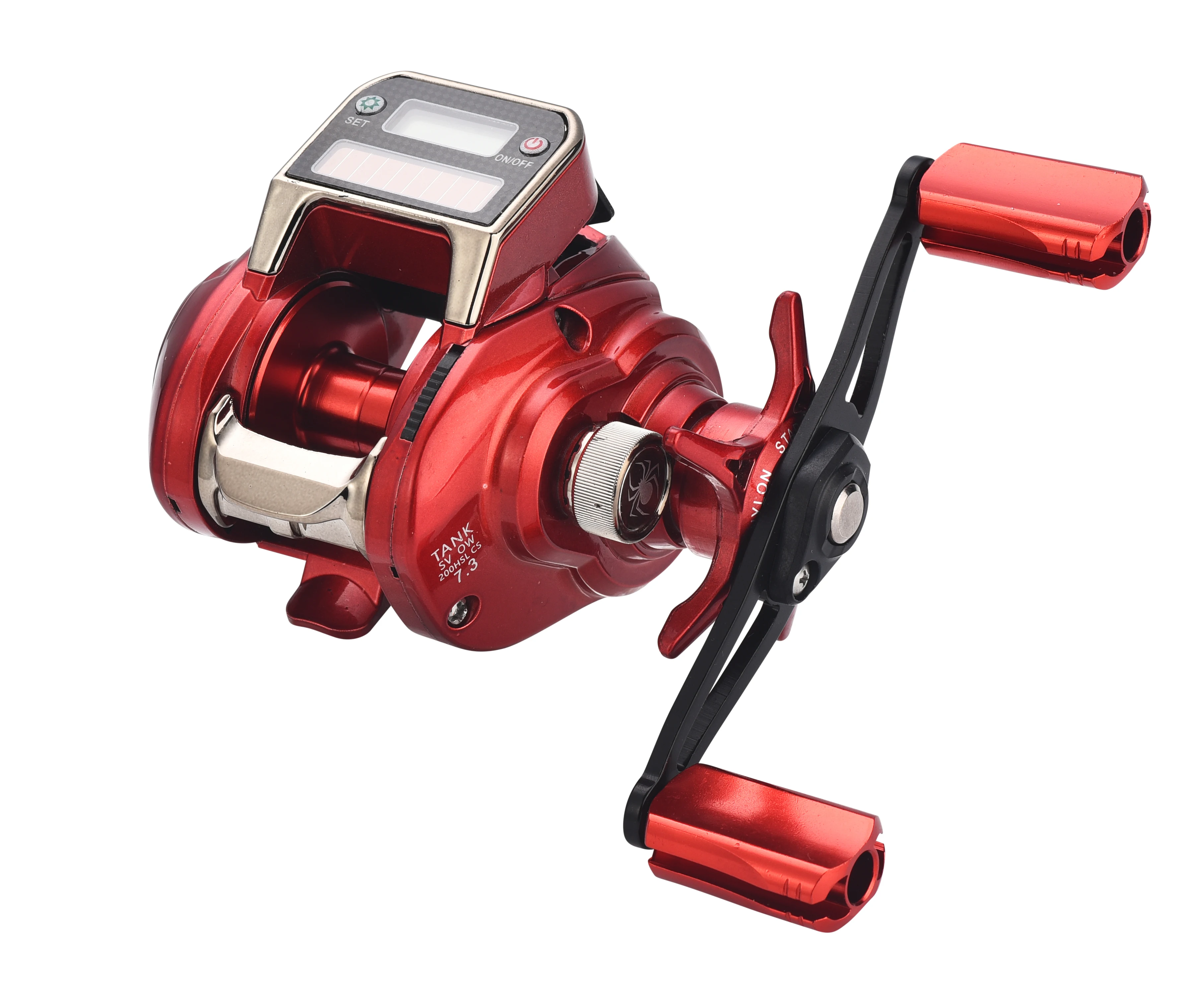 Carrete de Baitcasting con sistema de freno magnético Pesca ultraligera Alta velocidad 7,5: 1 Relación de engranaje 19 + 1BB Serie 2 Nuevo - imagen 4