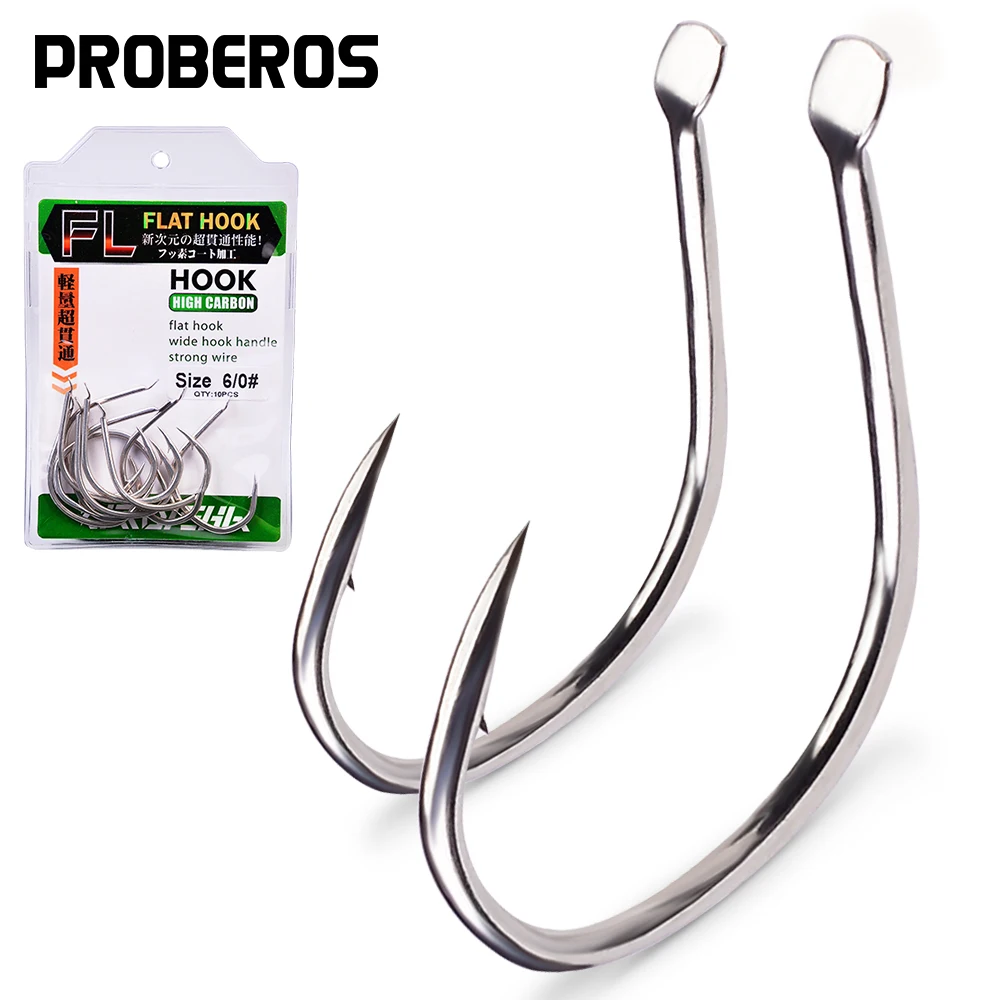 Anzuelos Proberos Reforzados de Abertura Ancha – Carpa, Bagre, Lubina - imagen 3