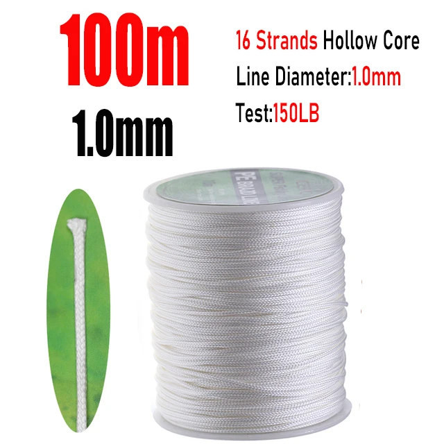 Hollow white 1.0mm