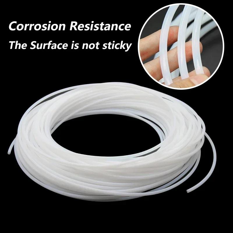 Tubo de PTFE translúcido de 1 ~ 100m, 30L - 0L, 2,5KV, 150V, Protector de calor, tubo resistente a la corrosión y la temperatura, capilar aislado F46 - imagen 3