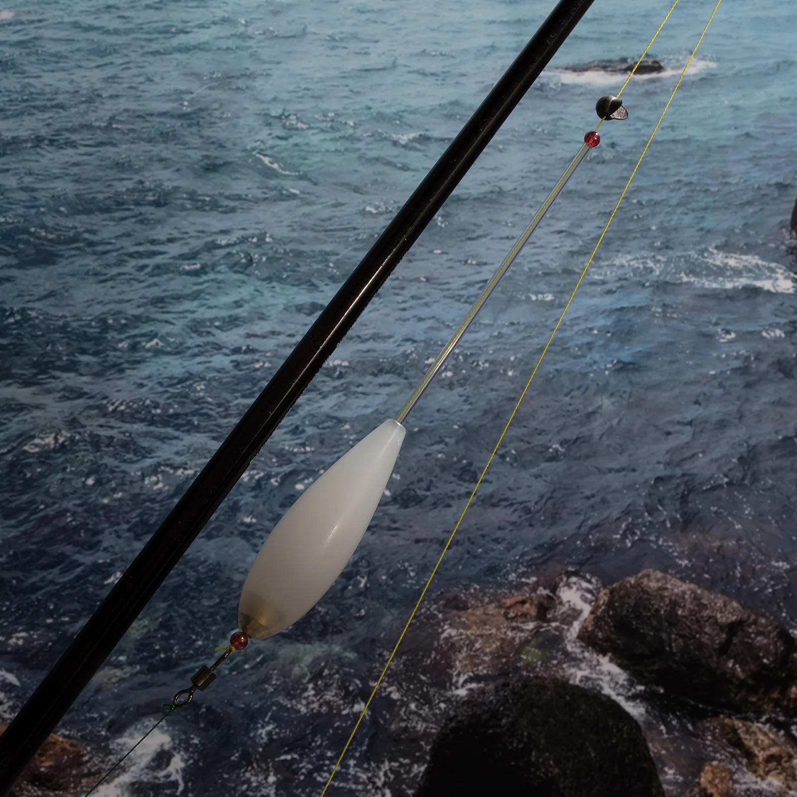 Flotador acrílico de hundimiento lento para pesca mar y playa - imagen 3
