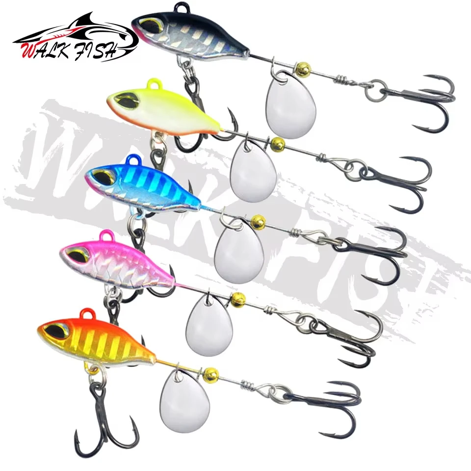 Hélice ciclónica Walk Fish VIB con lentejuelas para pargo - imagen 5