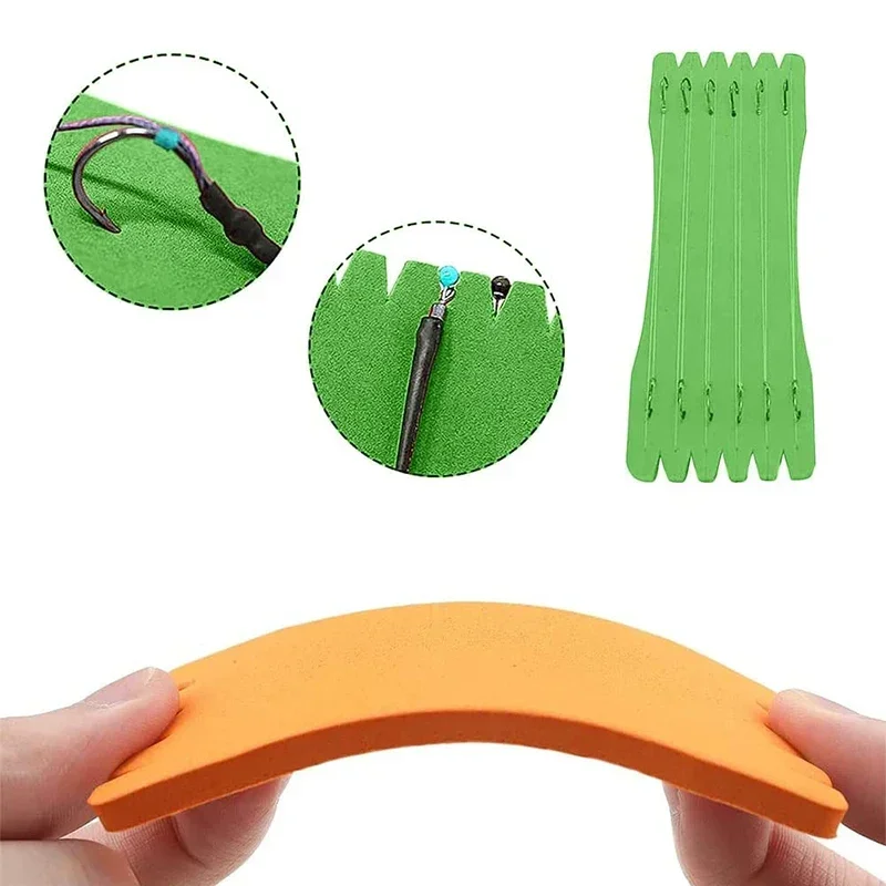 Carretes de espuma de pesca de 5 piezas, accesorios de sedal, bobinadores, color aleatorio - imagen 3