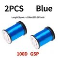 2pcs Blue