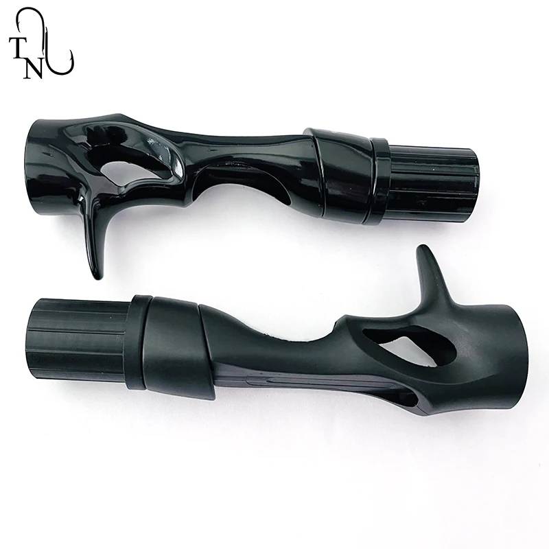 Asiento de carrete de fundición TN51 16 # FCS negro brillante, asiento de carrete DIY, reparación de caña de pescar, componentes de construcción - imagen 5