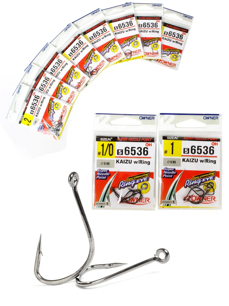 Owner Anzuelos de pesca de carpa, anzuelos circulares de mar, anzuelo de asistencia de Japón, anzuelos de pesca de agua salada, anzuelo de asistencia, anzuelo de cabeza de plantilla, 56536