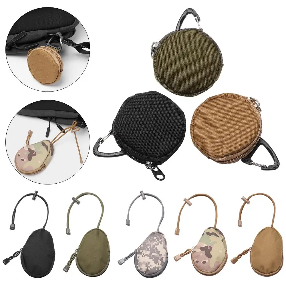 Mini bolso de bolsillo con gancho para acampar, bolsa para llaves, para correr, monedero, auriculares - imagen 2
