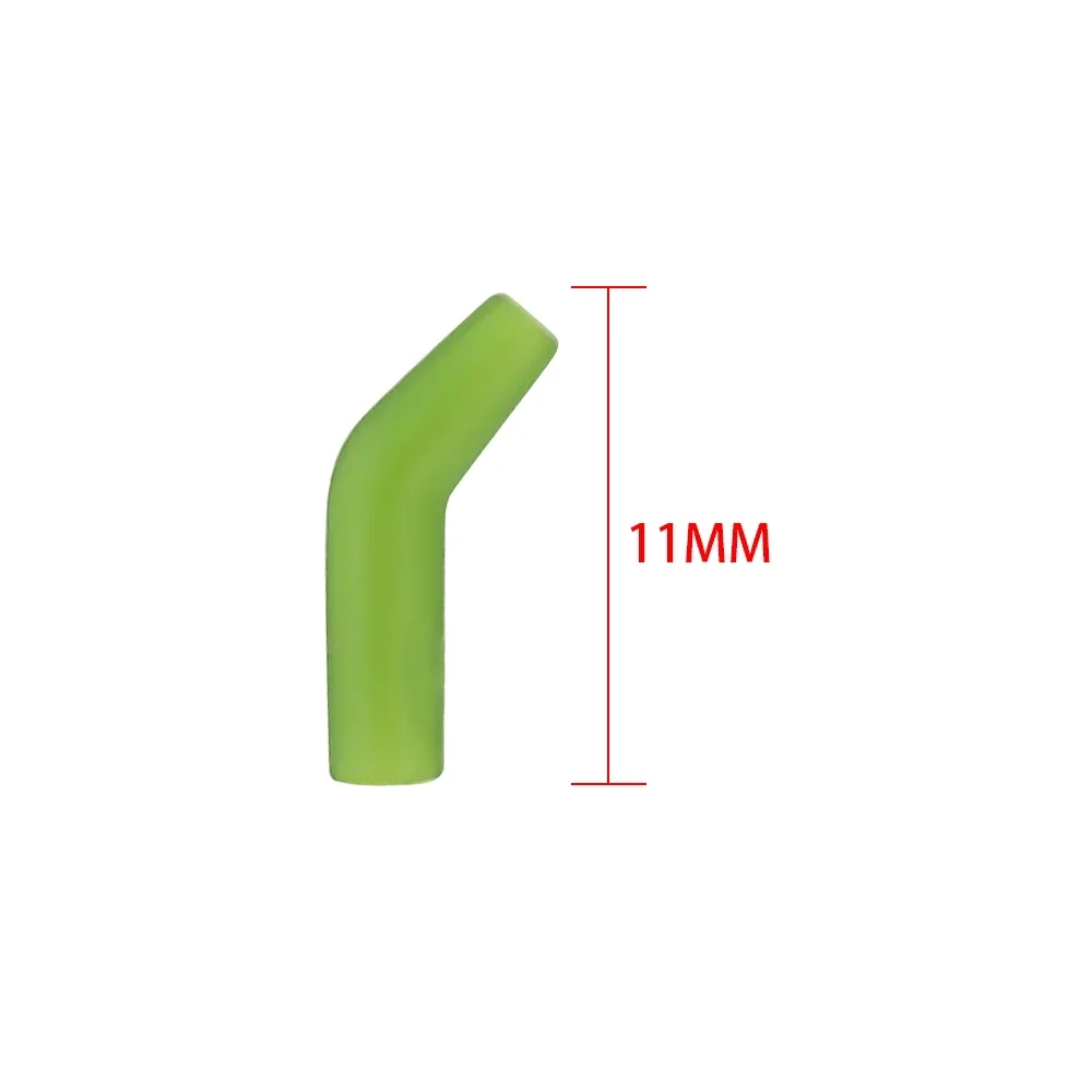 Hirisi 20 piezas accesorios de pesca de carpa mangas antienredos alineador de gancho aparejos terminales de pesca de carpa AH201 - imagen 4