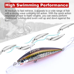 Señuelo minnow Fjord 29 g impresión 3D edición limitada mar
