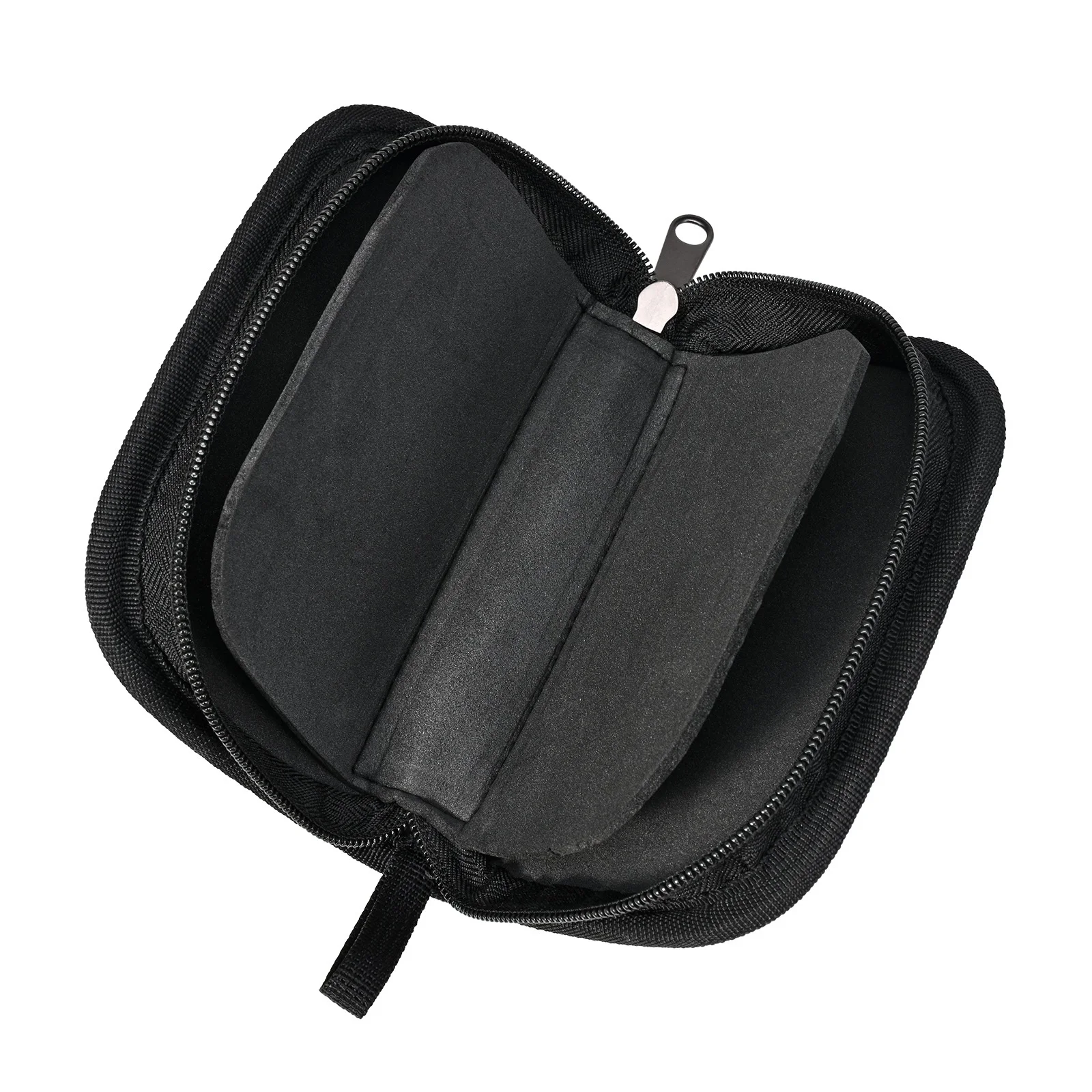 Cuchara Spinner, bolsa para Señuelos de Pesca con mosca, almacenamiento de cebos, Estuche de transporte, billetera de almacenamiento de señuelos con cremallera, bolsa de aparejos de tela verde de nailon - imagen 2