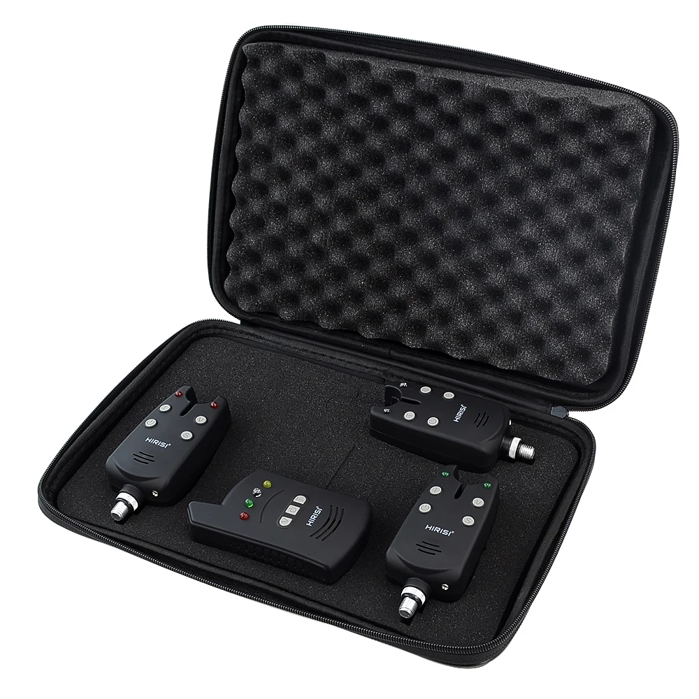 Hirisi-alarma de pesca de carpa, protección con cremallera, funda de PU, accesorios de pesca adecuados para S5/B1236 - imagen 2