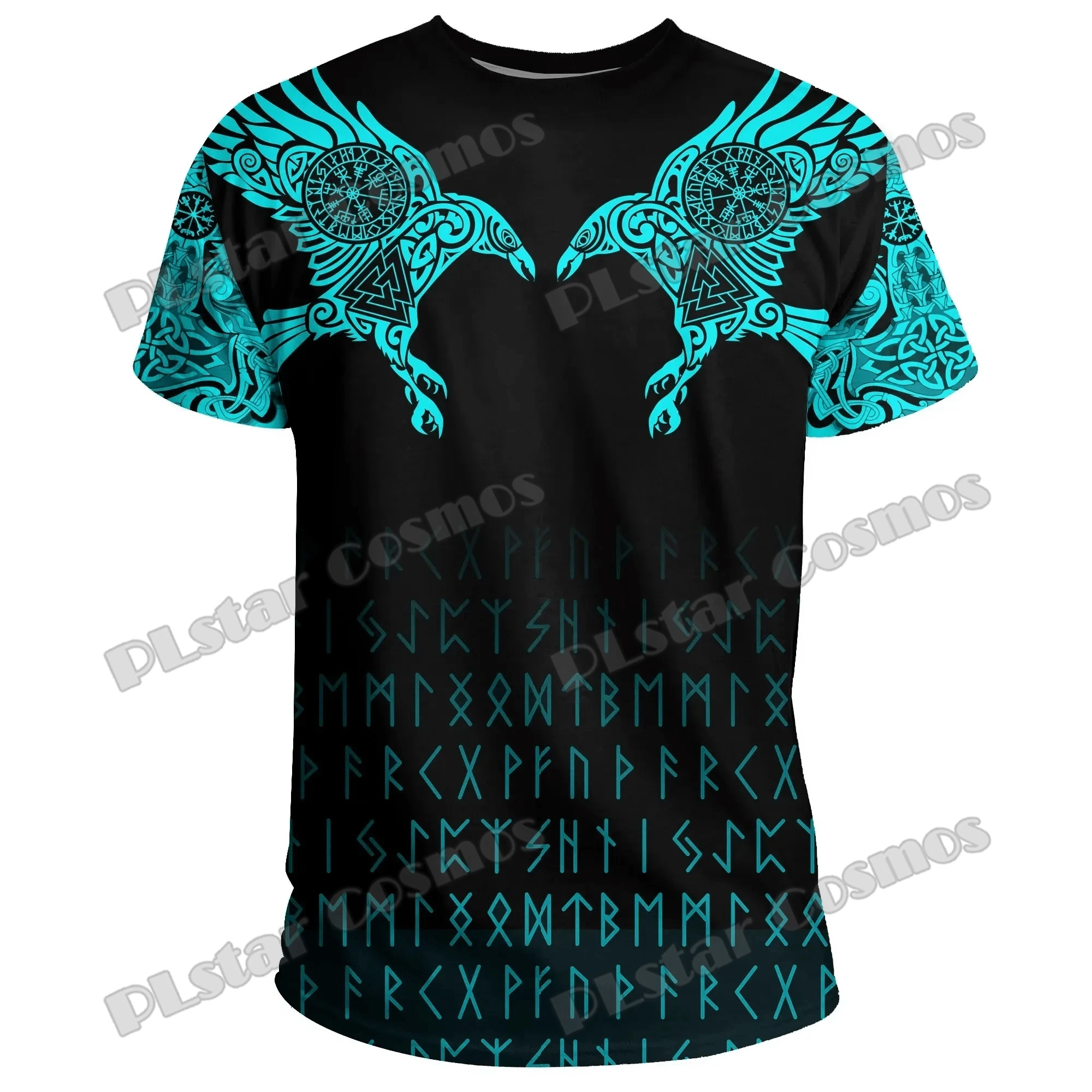 PLstar Cosmos Raven Of Odin – Camiseta estampado 3D pesca deportiva - imagen 4