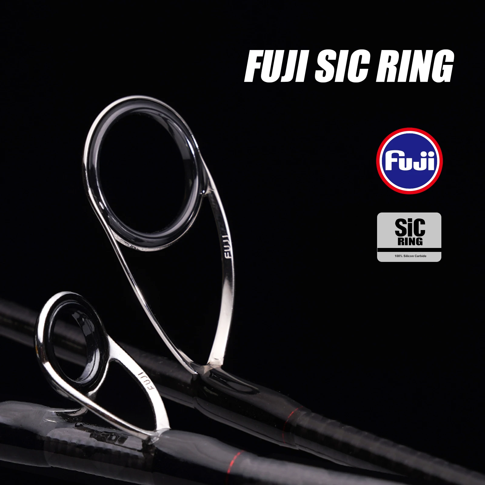 PURELURE varilla de Jigging lenta 1,90 M 6,35 pies L/M potencia FUJI SIC anillo calidad agua salada barco varilla acción rápida 1,90 M varillas de fundición giratorias - imagen 3