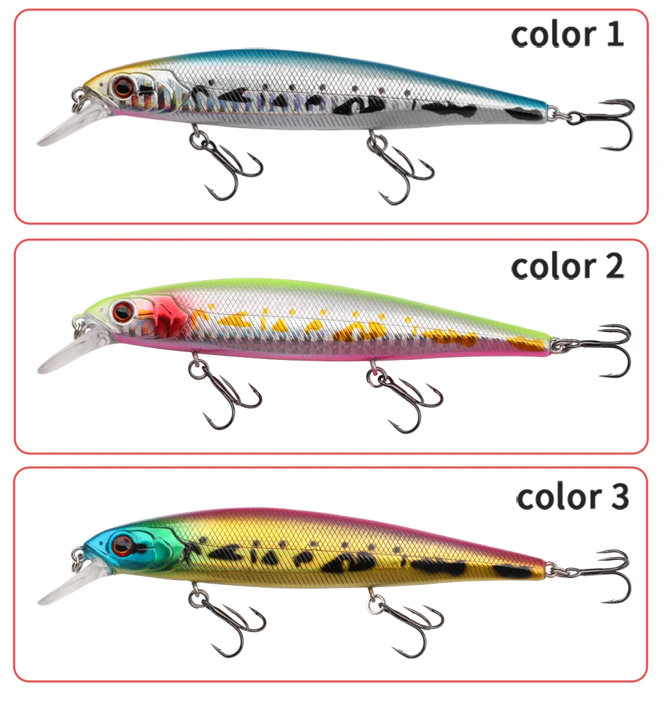 Señivos de pesca coloridos para aventuras de pesca versátiles