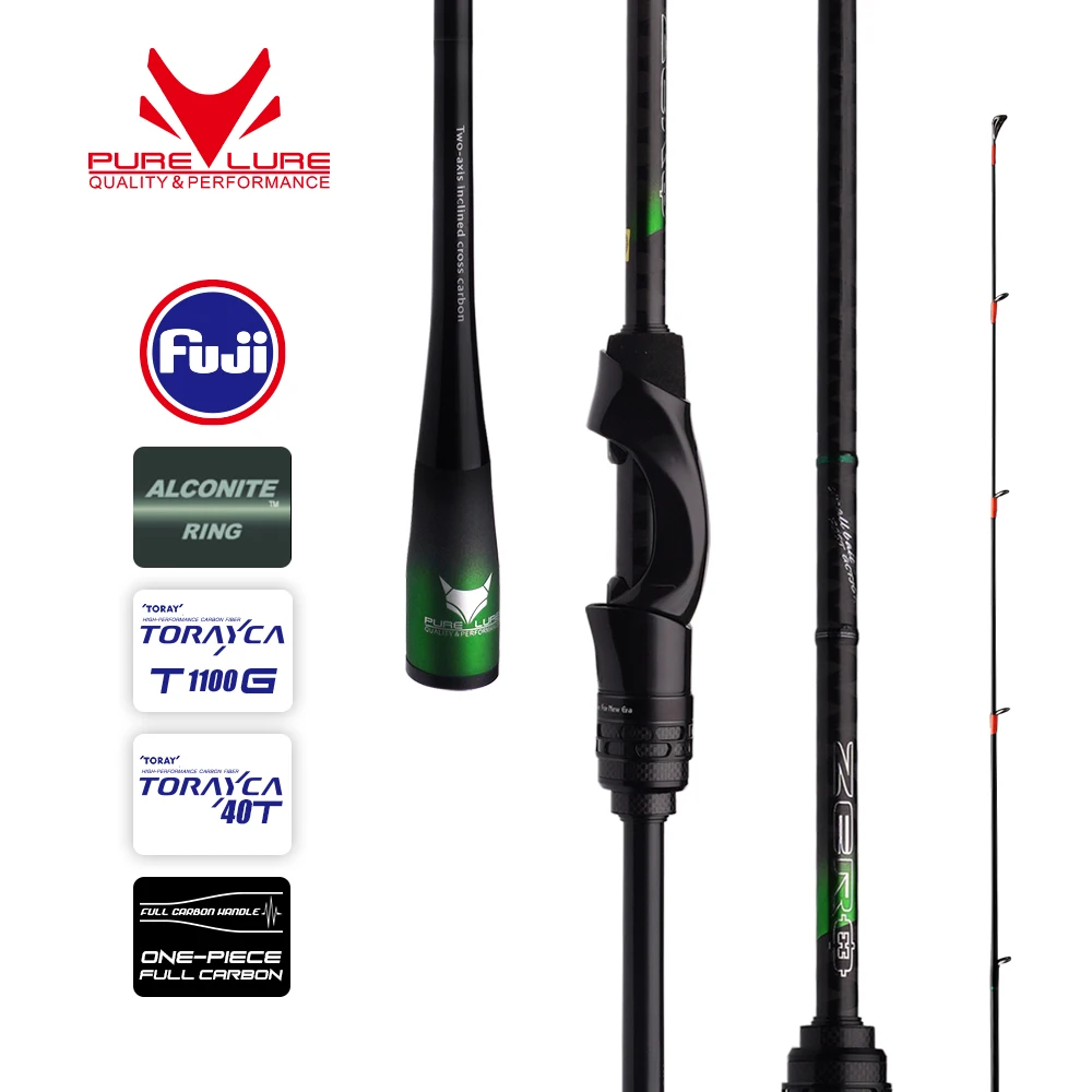 Caña BFS PURELURE ZERO – Carbono ultraligero para trucha y spinning