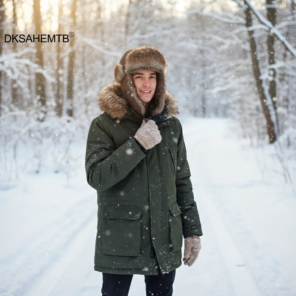 Gorro impermeable con orejeras ajustables para frío y viento - imagen 2