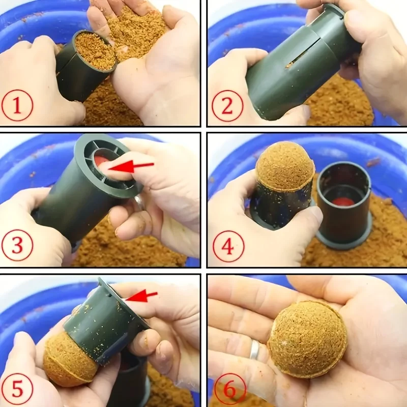 Molde para boilies de carpa – Cebos redondos caseros profesionales - imagen 5