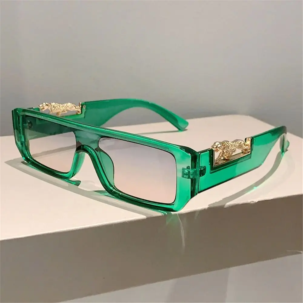 Gafas de sol rectangulares Vintage 2024, nuevas gafas de sol elegantes con gradiente de Color caramelo, gafas de sol de diseñador de marca de lujo a la moda - imagen 5