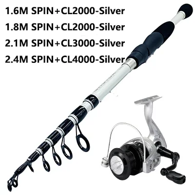 White Rod with Reel