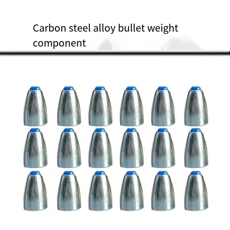 10 Uds plomo con núcleo de plástico bala gusano plomo 3,5g-20g para Texas Rig & Carolina Rig hacer accesorios de aparejos de pesca - imagen 4
