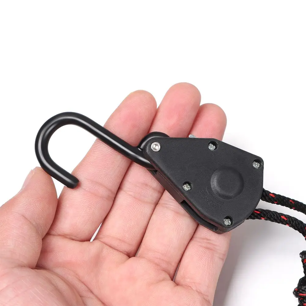 Tensor de elevación de luces con polea fija y cuerda ajustable