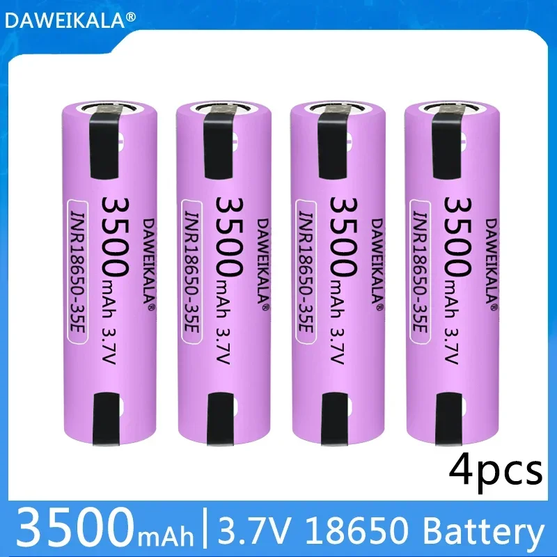 35E 18650 Batería recargable 3500 mAh alta descarga para linterna - imagen 5