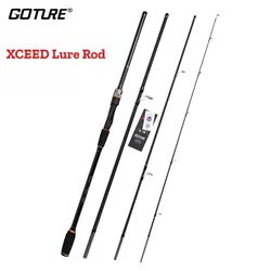 Goture Xceed Cañas Pescar Fibra de Carbono Carpa Agua Salada Dulce