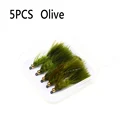 5pcs  Olive