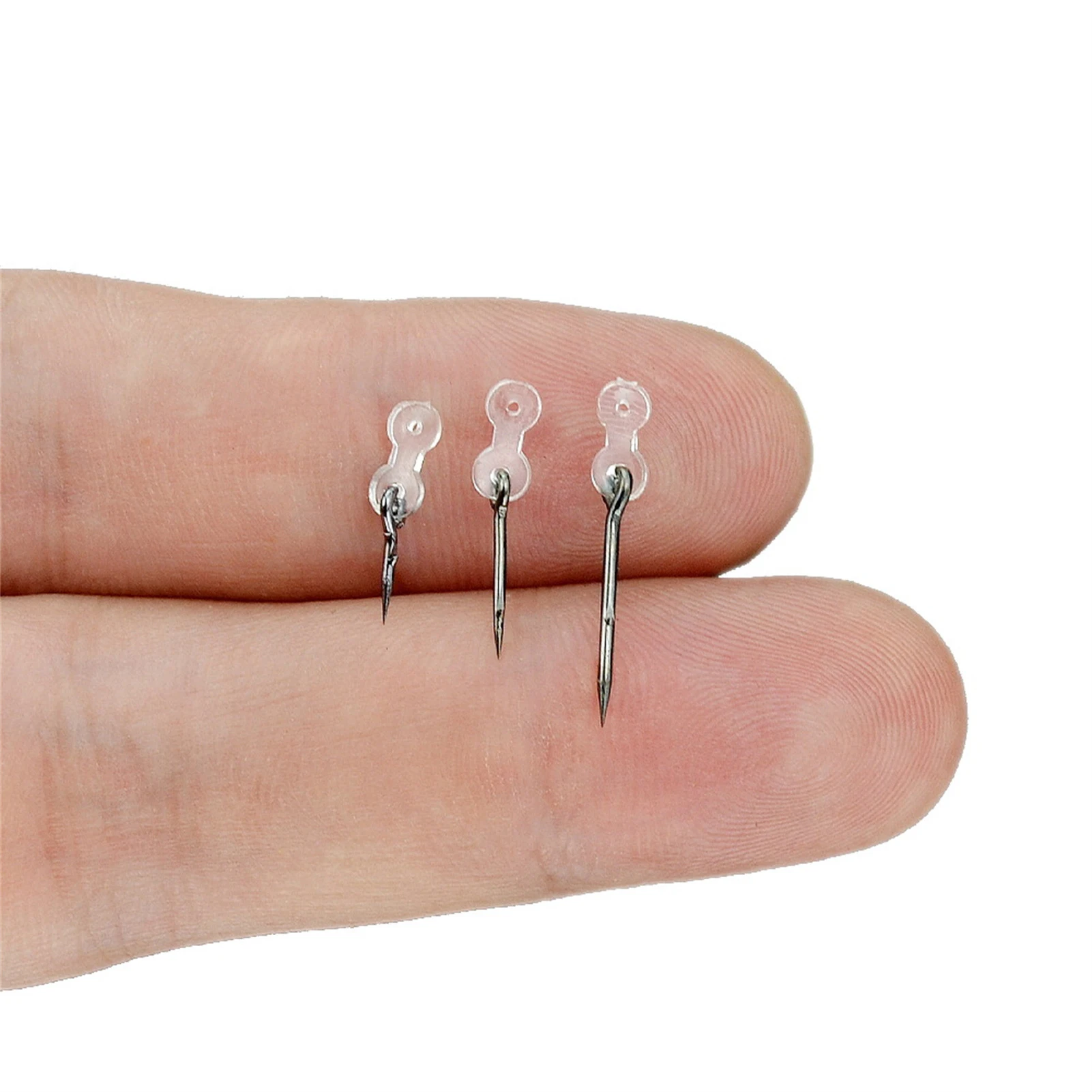 10 Uds. Anzuelo de pesca de 8/11/15,2mm, dispositivo de cebo, mango recto, juego de anzuelos de púas, accesorios de pesca al aire libre - imagen 5