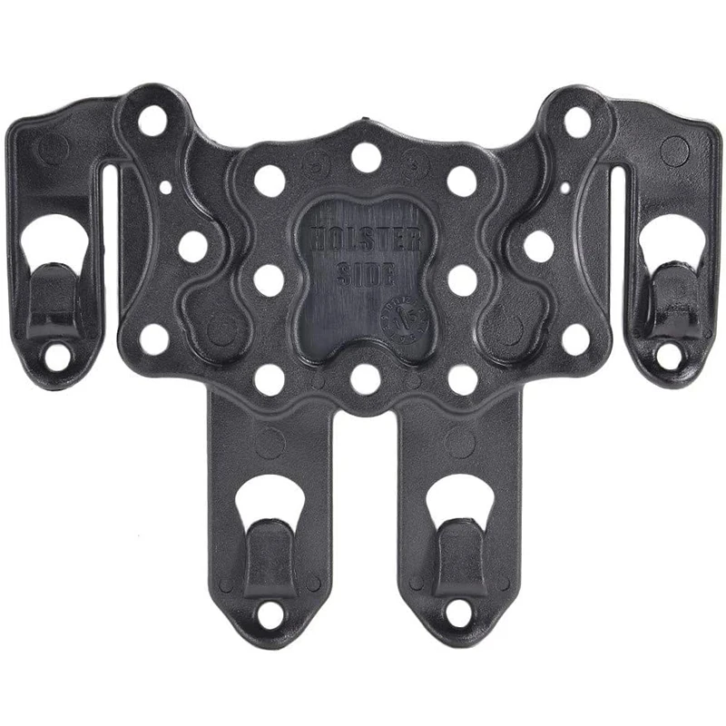 Plataforma ambidiestra MOLLE para fundas CQC, funda de riel de montaje, adaptador de funda de caza, accesorios de pistola para chaleco táctico - imagen 3