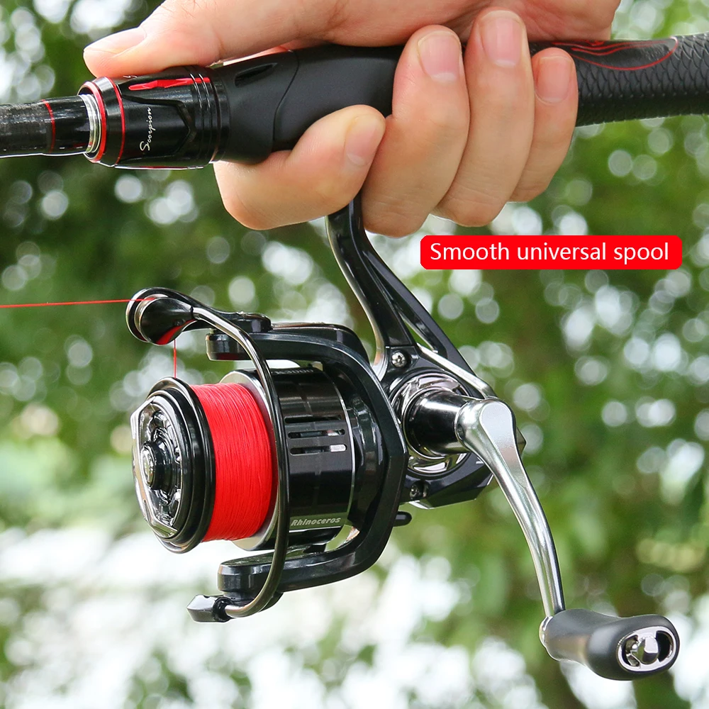 Carrete giratorio VK2000-7000 3+1 BB – Arrastre 12 kg para agua salada - imagen 4
