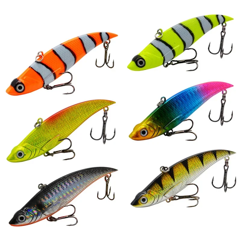 MUKUN-señuelo de pesca con vibración que se hunde, 8,9 CM, 18G, cebo duro Artificial VIB, pesca en hielo en invierno, Lucio, aparejos de cebo Isca Pech - imagen 2