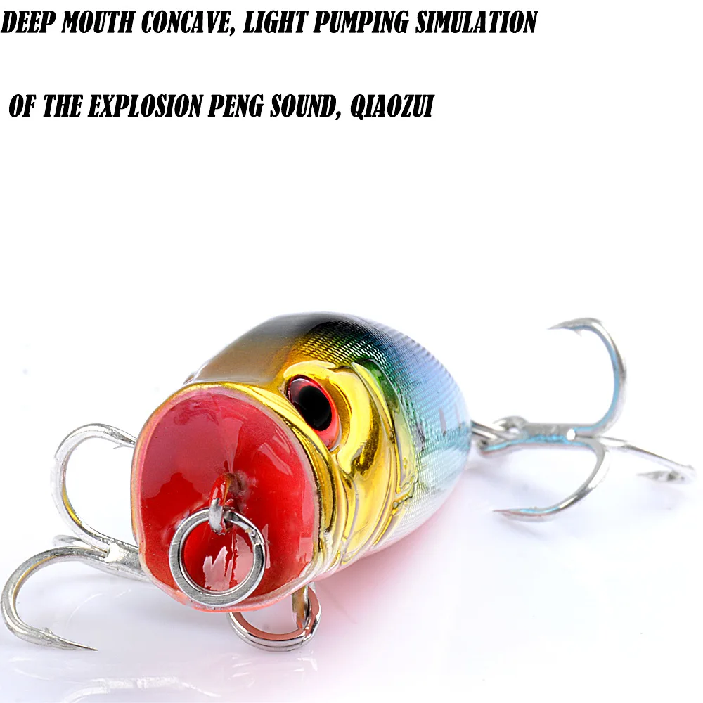 Luya cebos de pesca ondulados, superficie con pico de mosca, negros, bambú, agua dulce, Noodling multiusos - imagen 3