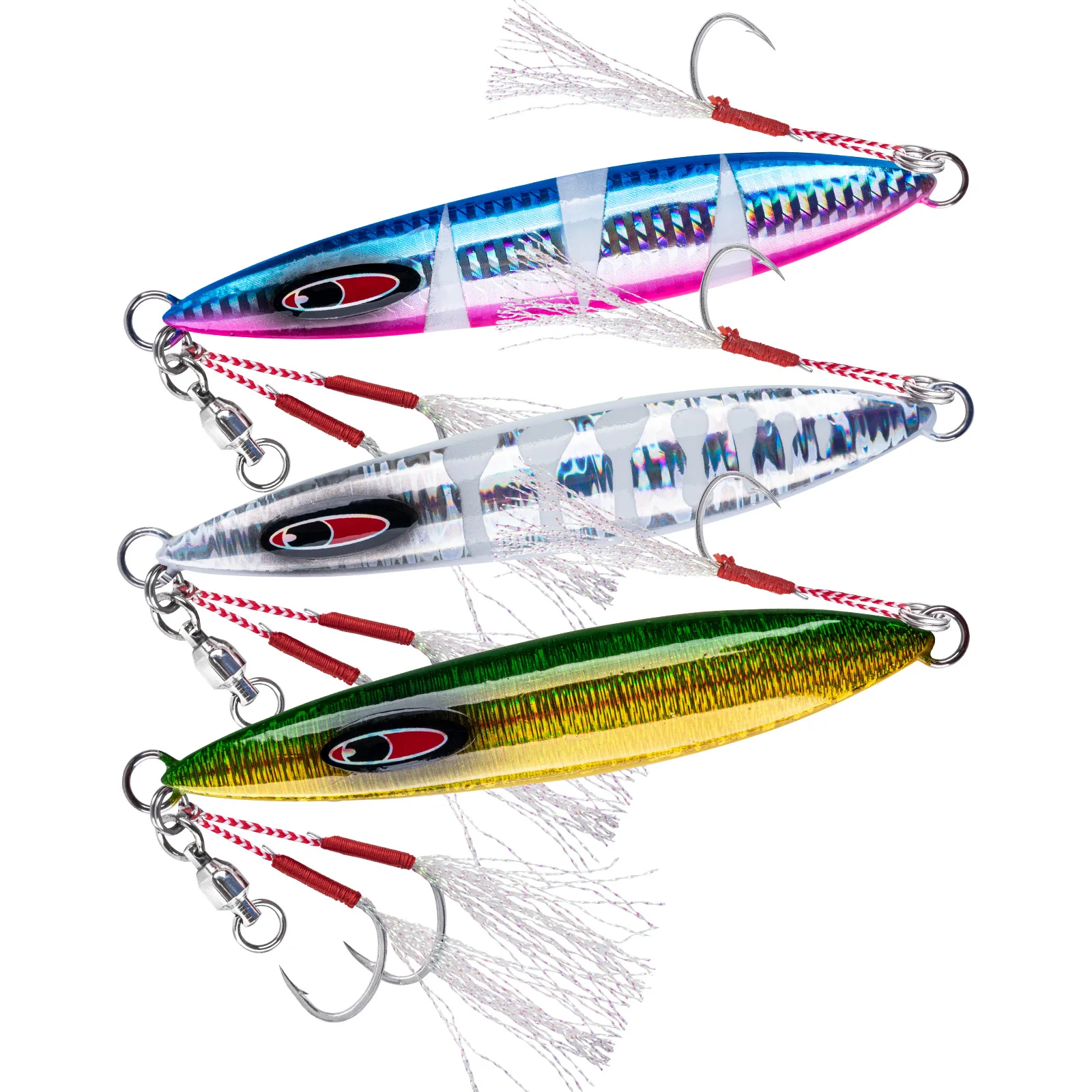 Slow Jig Goture Luminoso – Señuelo de Metal para Pesca en Mar - imagen 2