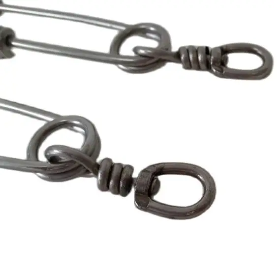 Gancho giratorio de pesca de acero inoxidable, 1 piezas, línea de flotación, 700lb, 5,5" - imagen 2