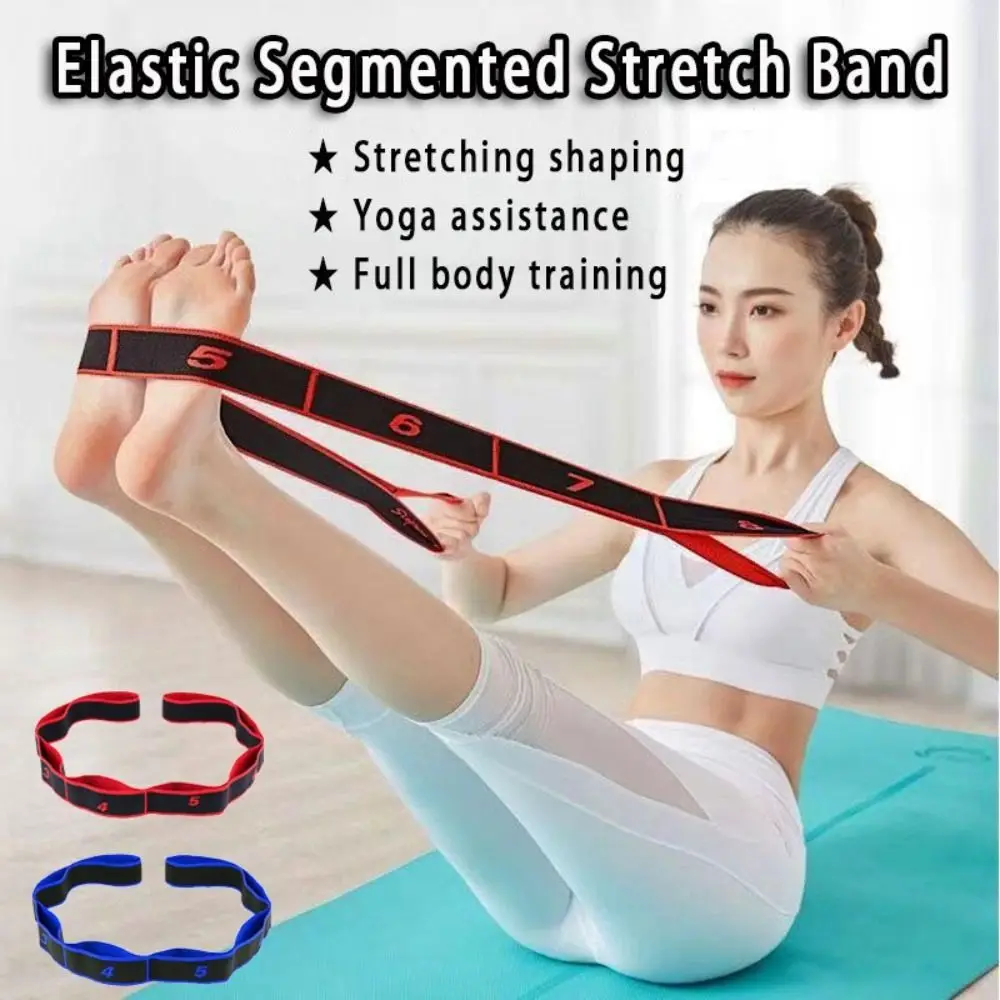 Banda de resistencia ajustable para yoga, flexible y de estiramiento - imagen 2