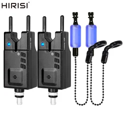Hirisi-alarmas de mordedura para pesca de carpa y bobinas de pesca, conjunto de Swinger, alarmas de pesca, indicador de mordedura, accesorios de pesca de carpa