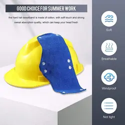Almohadilla antisudor para casco de pesca – Forro absorbente de algodón