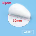 30mm white 30pairs