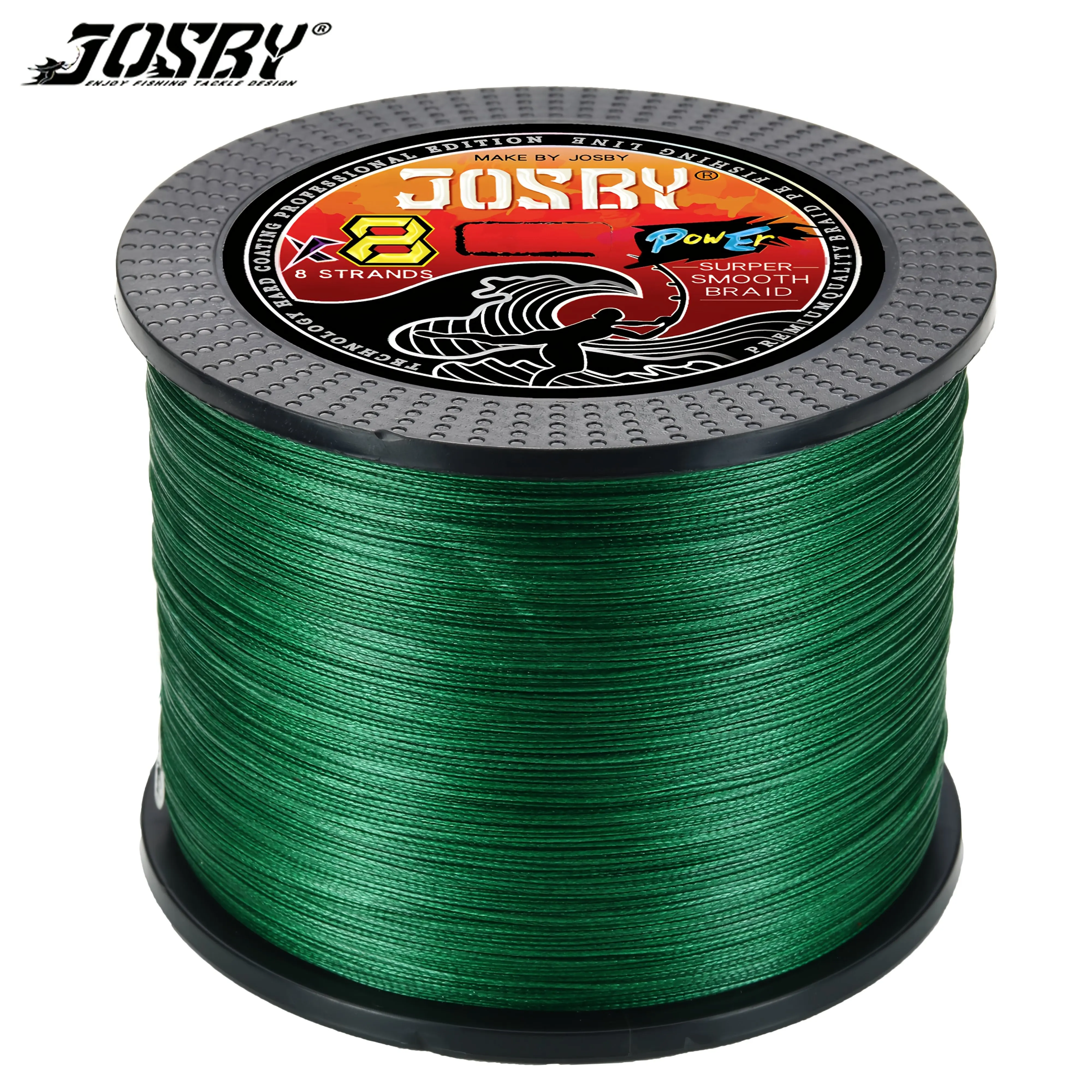 JOSBY-sedal trenzado de pesca de 1000M, tejido de hebra X8, hilo de pescar de PE trenzado, multifilamento, 8 cables trenzados, accesorios de pesca de carpa, mar - imagen 4