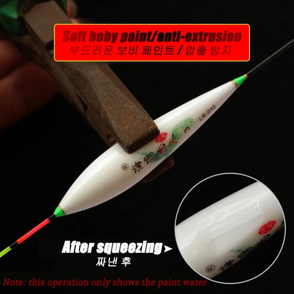 5 uds aparejos flotadores de pesca accesorios Craalusso gran flotabilidad cola audaz Nano flotador de pesca Bobbers flotadores de pesca - imagen 5