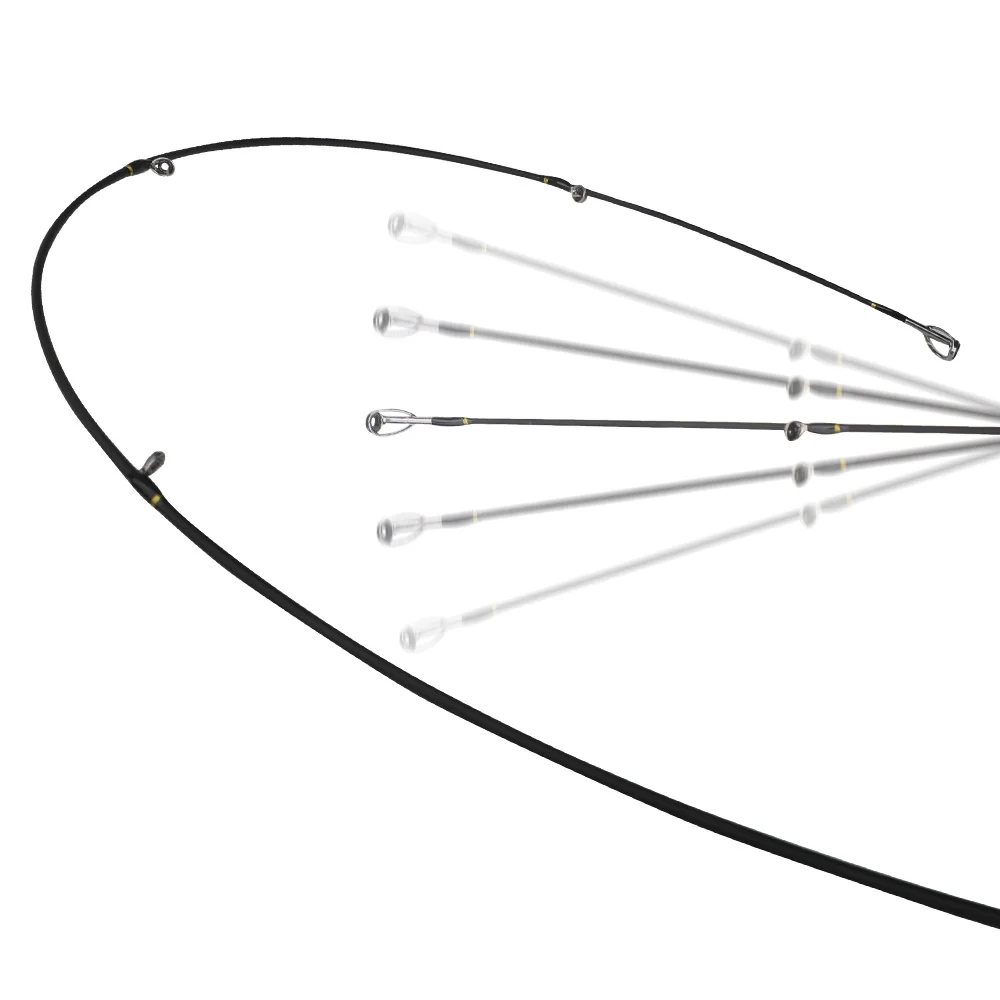 Caña de trucha ROLLFISH – Carbono 1,8m spinning agua dulce - imagen 5