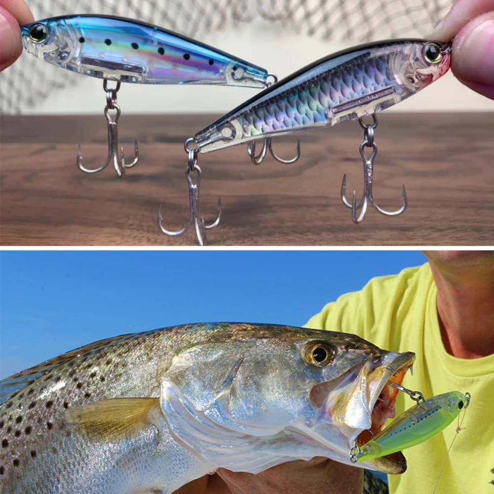 Señuelos de pesca de pececillo que se hunden, peso pesado, 110mm, 28,7g, cebo duro Artificial de fundición larga, Wobblers de lubina para trucha de agua salada para Lucio - imagen 4