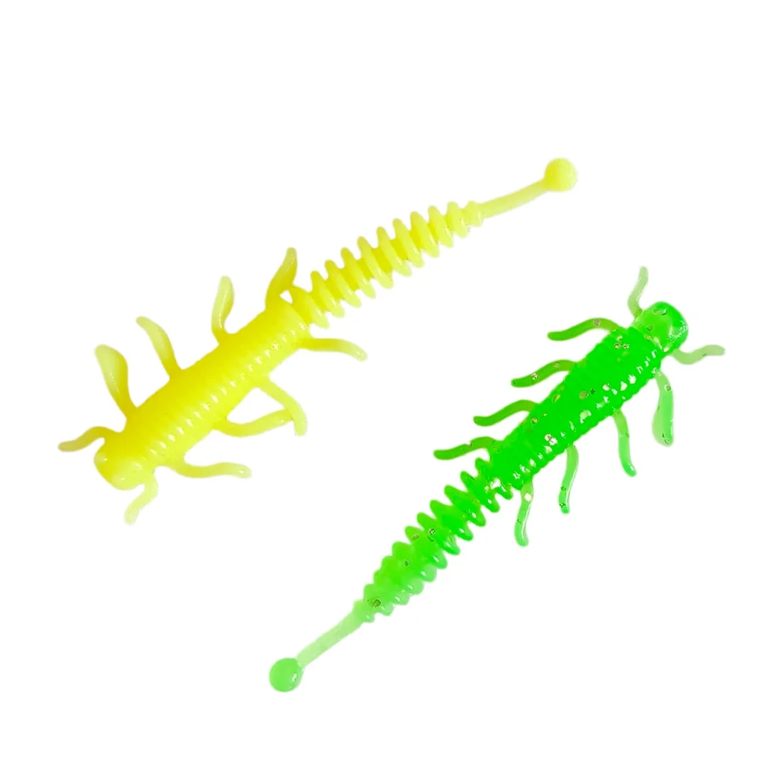 Swolfy Mini vinilo AJING 40mm TPE – Señuelo para lubina y rockfish - imagen 2